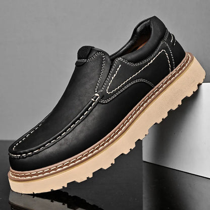 Monza Leather Loafers | Orthopedic Cushioned Insole