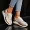 Ivy Platform Sneakers | Solid Ankle-High Lace-Up Sneakers