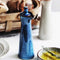 Modern Glossy Ceramic Oil Dispenser With Easy-Grip Lid