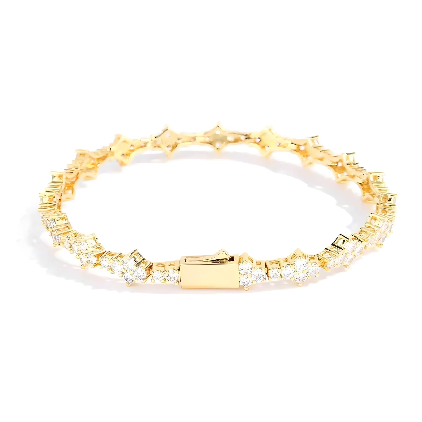 Diamond Petal Bracelet