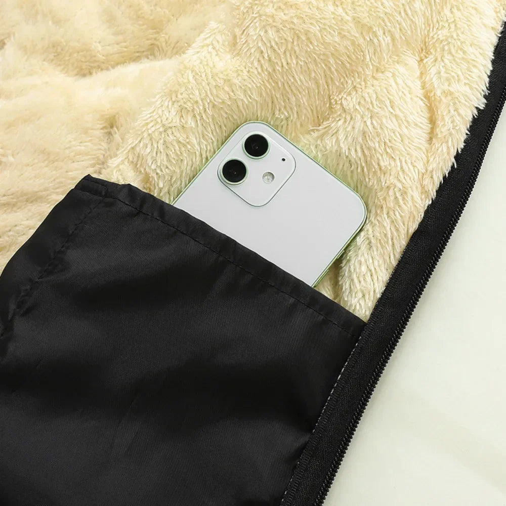 Theodore Thick Winter Vest | Insulated Windproof Cold-Weather Outerwear