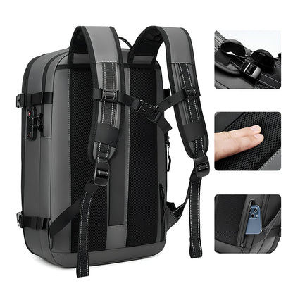 Travel backpack| Versatile bag for space-saving travel