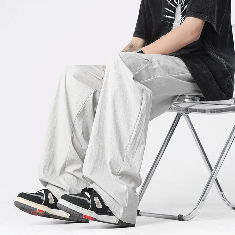 Tufted Parachute Pants