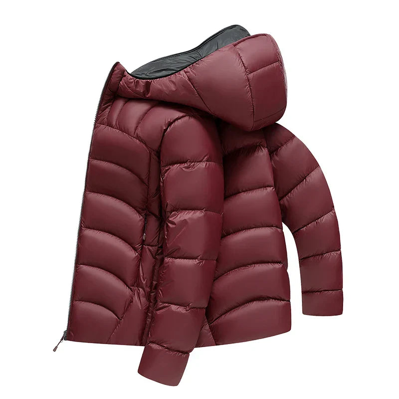 Arthur Puffer Jacket | Contoured Quilted Hooded Winter Jacket