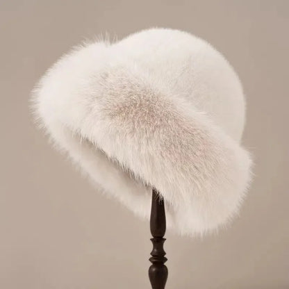Isabella Rounded Silhouette Fur Hat | Solid Fur Hat