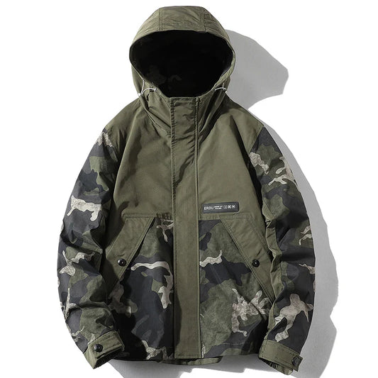Split Camo Jacket