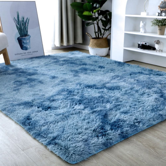 Plush Faux Fur Area Rug for Cozy Modern Interiors
