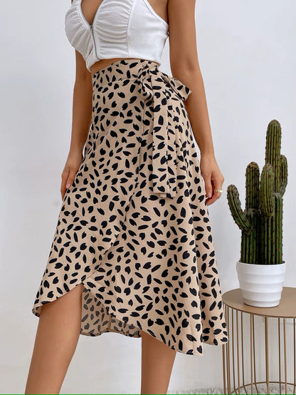 Gina Midi Wrap Skirt