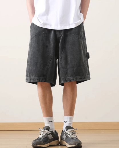 Washed Cargo Shorts