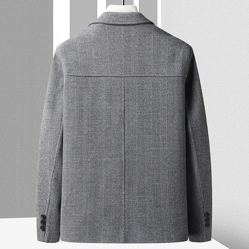 Marc Herringbone Short Coat