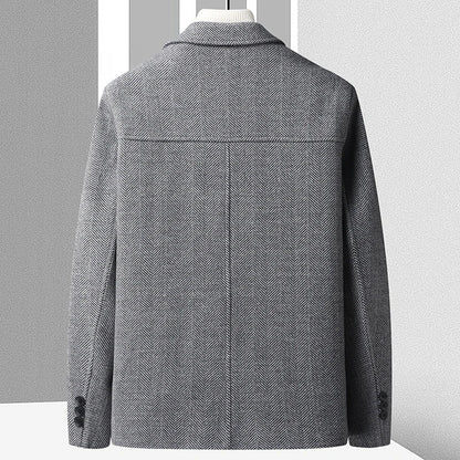 Marc Herringbone Short Coat