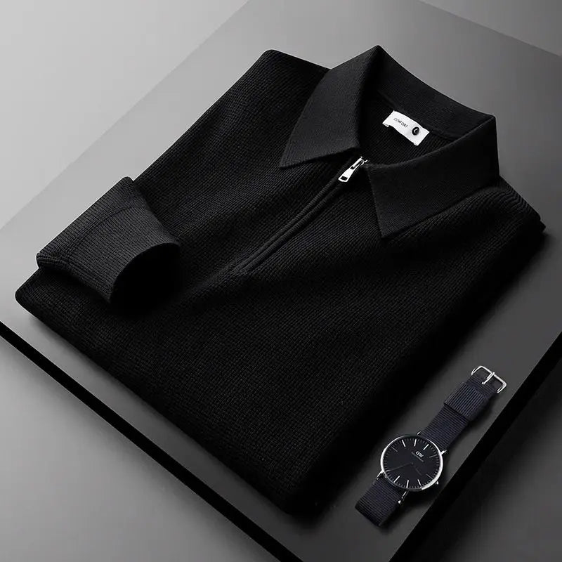Bradbury Quarter Zip Shirt | Long Sleeve Casual