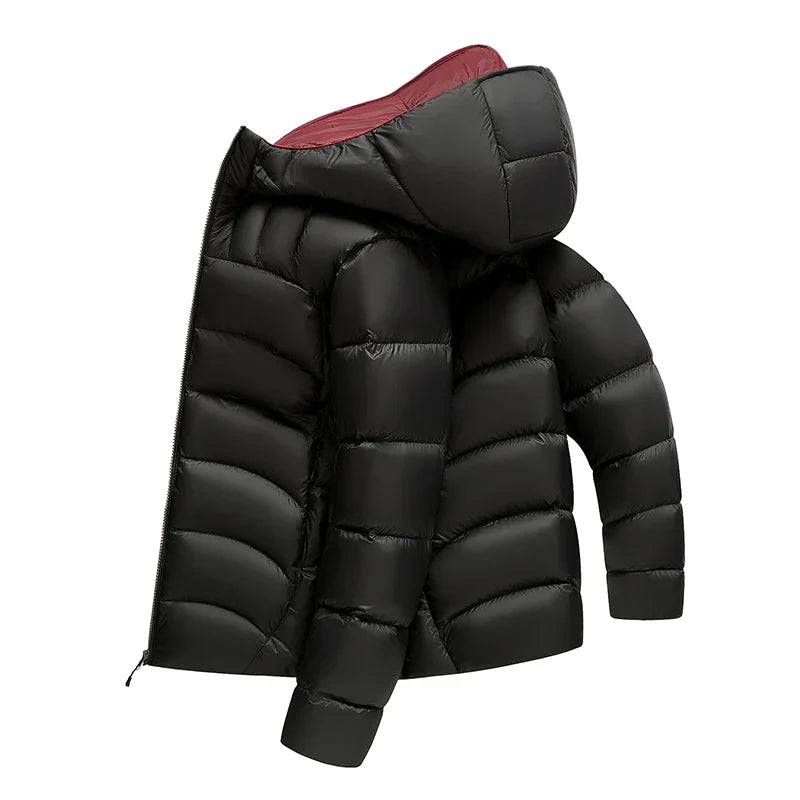Arthur Puffer Jacket | Contoured Quilted Hooded Winter Jacket