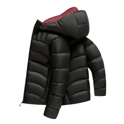 Arthur Puffer Jacket | Contoured Quilted Hooded Winter Jacket