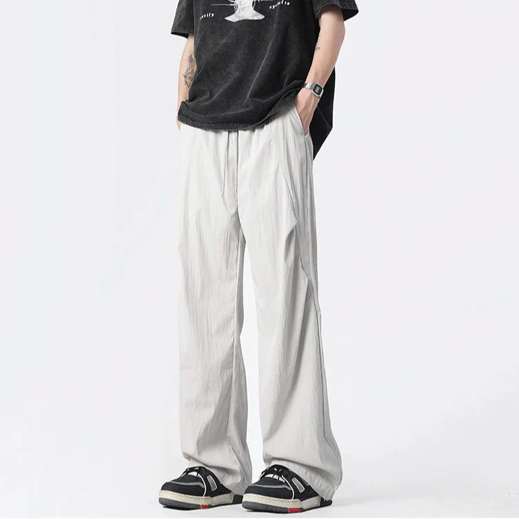 Tufted Parachute Pants