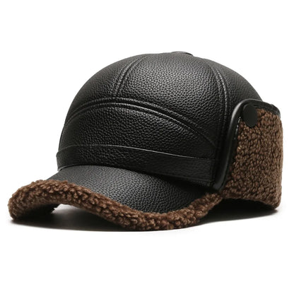 Charlie Structured Trapper Baseball Cap | Ear Flaps Baseball Cap