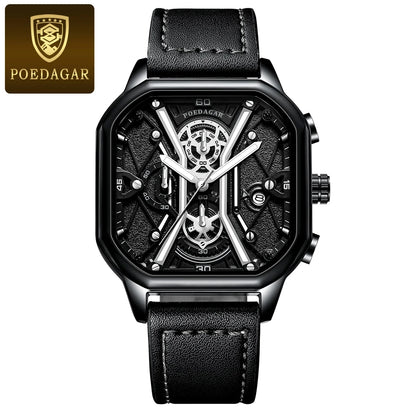 Poedagar Skeleton Chronograph