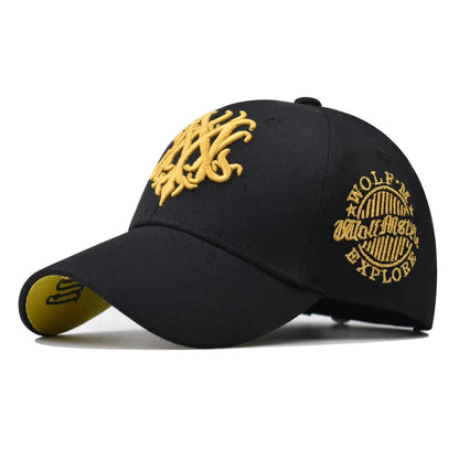 Wolf Totem Embroidered Cap