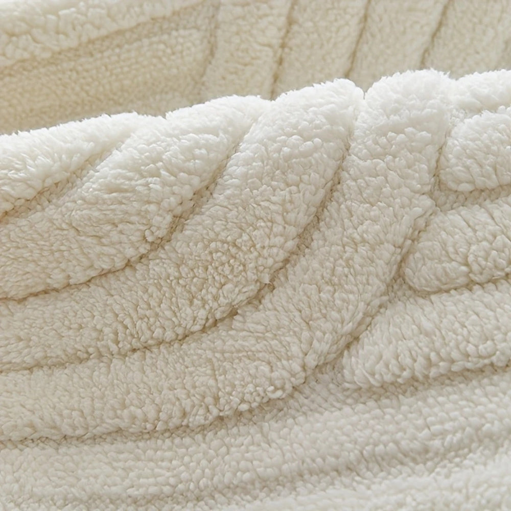 Contemporary Plush Recliner Sofa Cover With Anti-Slip Backing