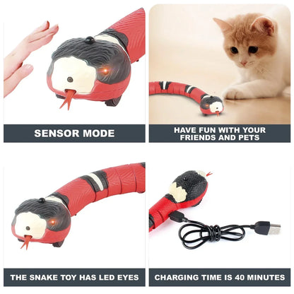 SnakeToy™ - your new, interactive playmate for the cat