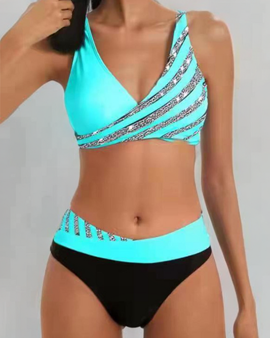 Olivia™ | Warm-Toned Printed Bikini