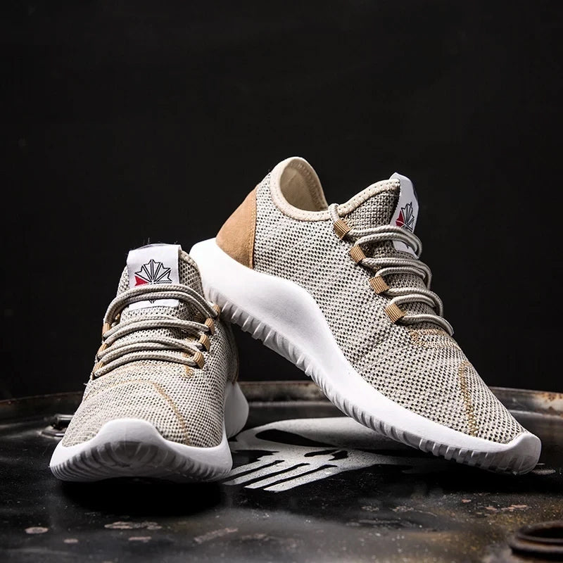 Jack Low-Top Sneakers | Cushioned Sole Mesh Sneakers