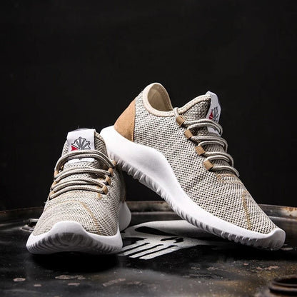 Jack Low-Top Sneakers | Cushioned Sole Mesh Sneakers