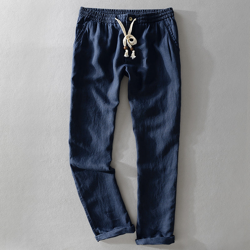 Theodore Willow Casual Linen Pants | Lightweight Summer Trousers