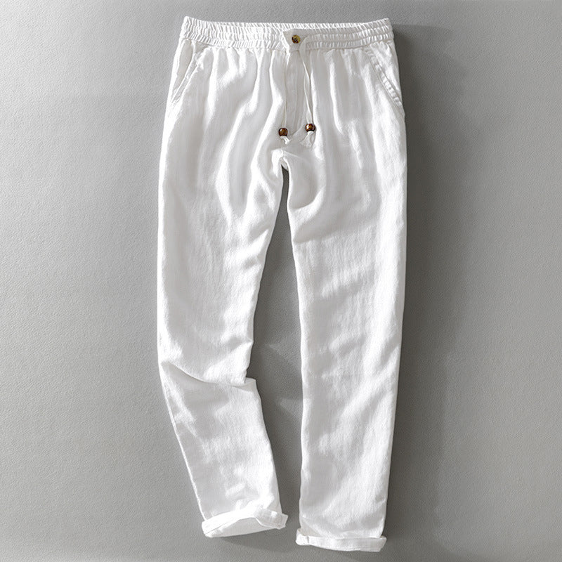 Theodore Willow Casual Linen Pants | Lightweight Summer Trousers