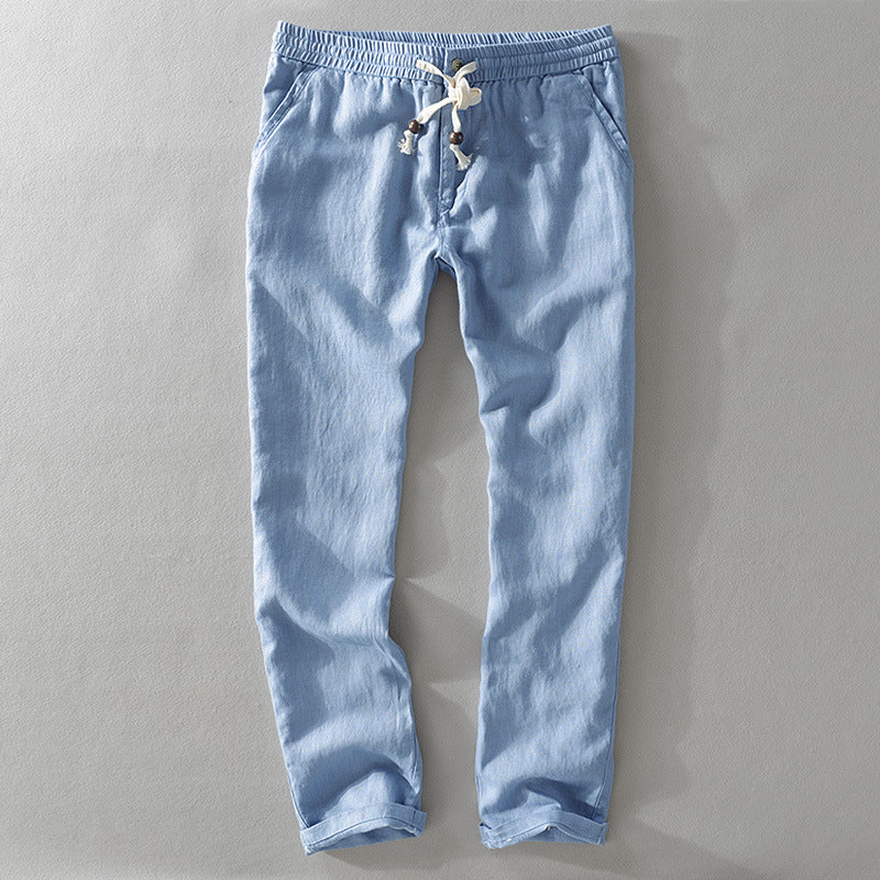 Theodore Willow Casual Linen Pants | Lightweight Summer Trousers