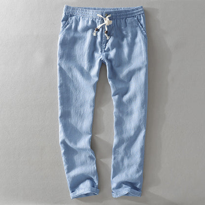 Theodore Willow Casual Linen Pants | Lightweight Summer Trousers