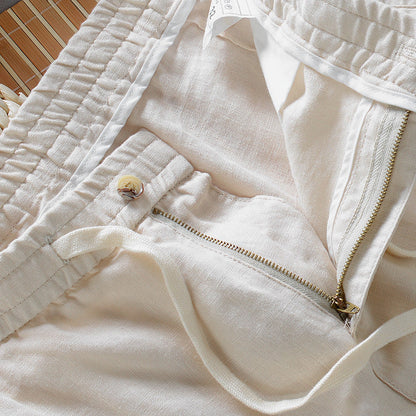 Theodore Willow Casual Linen Pants | Lightweight Summer Trousers
