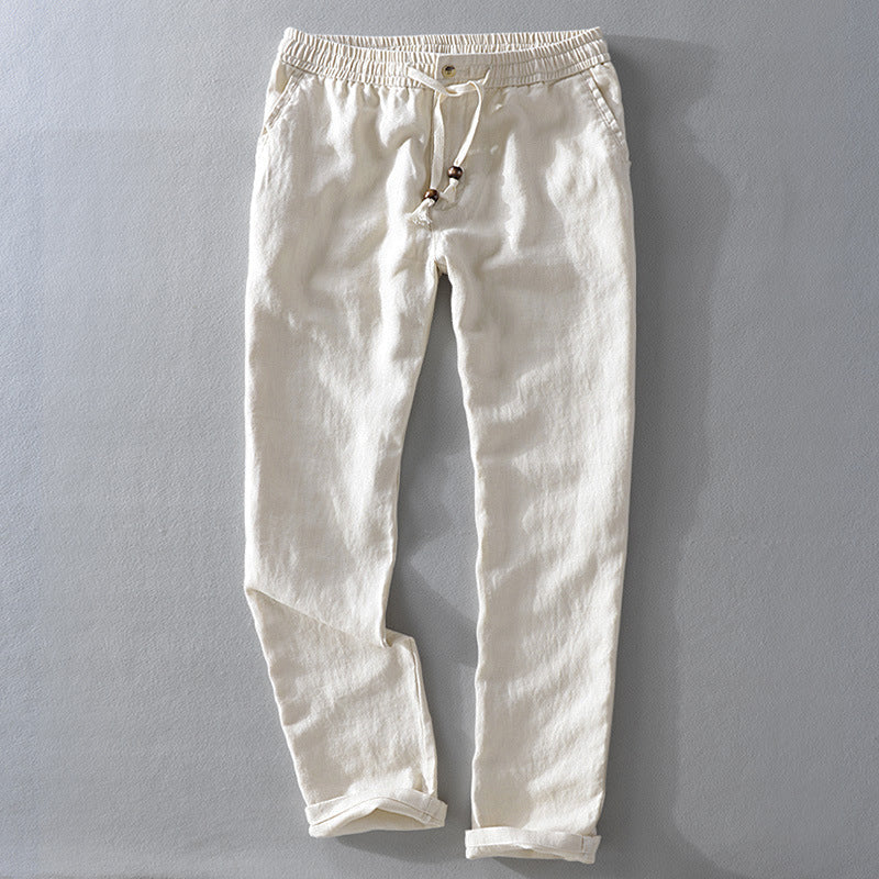 Theodore Willow Casual Linen Pants | Lightweight Summer Trousers