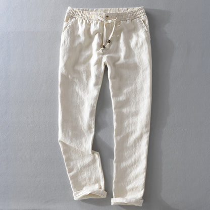 Theodore Willow Casual Linen Pants | Lightweight Summer Trousers