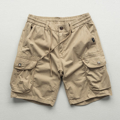 Theodore Relaxed-Fit Woven Cargo Shorts with Utility Pockets