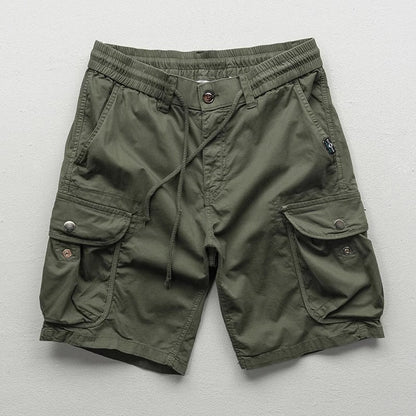 Theodore Relaxed-Fit Woven Cargo Shorts with Utility Pockets