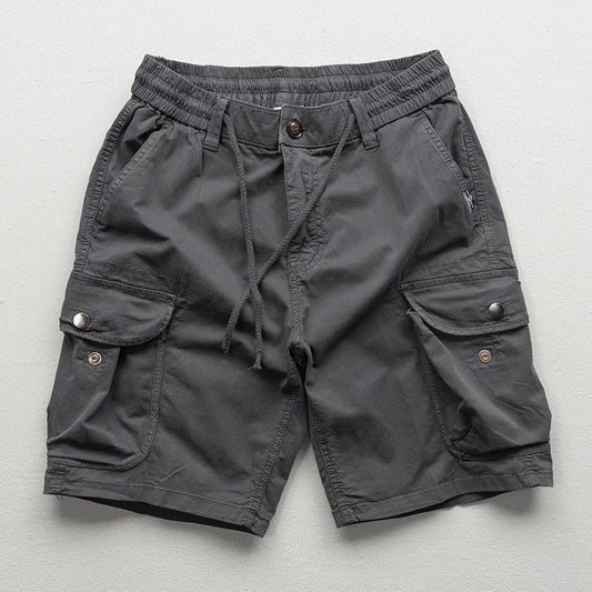 Theodore Relaxed-Fit Woven Cargo Shorts with Utility Pockets