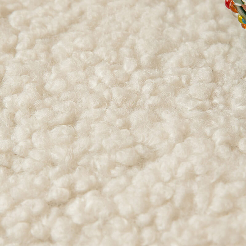Teddy Fleece Couch Cover With Ultra-Soft Texture