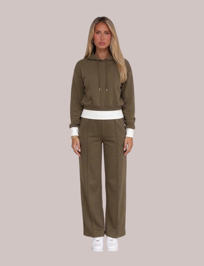 Alice Casual Hoodie Set | 2-Piece Tracksuit
