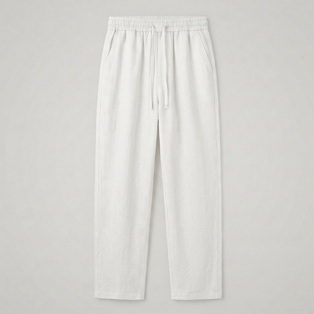 Haru Cropped Linen Pants