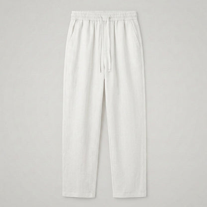 Haru Cropped Linen Pants