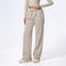 Isla Relaxed Fit Wide Leg Lounge Pants | Drawstring Waist Pintuck Lounge Pants