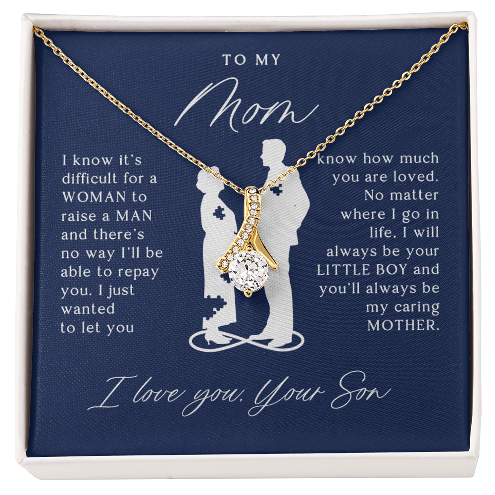 EternalLove™ | Elegant Keepsake Necklace for Mom