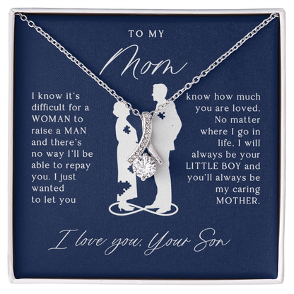 EternalLove™ | Elegant Keepsake Necklace for Mom
