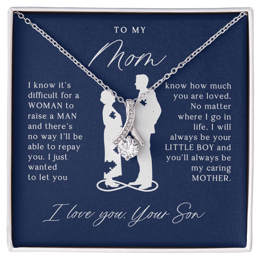 EternalLove™ | Elegant Keepsake Necklace for Mom