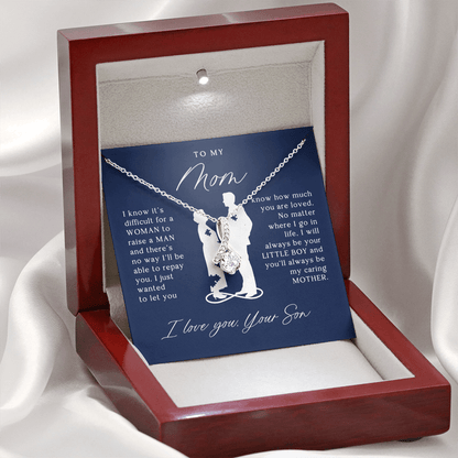 EternalLove™ | Elegant Keepsake Necklace for Mom