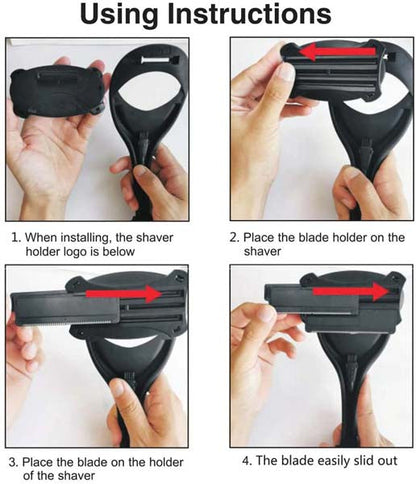 MachoGlide™ Back & Body Shaver | Pain-Free Wet/Dry Grooming with Extra-Long Foldable Handle
