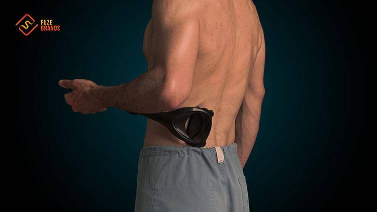 MachoGlide™ Back & Body Shaver | Pain-Free Wet/Dry Grooming with Extra-Long Foldable Handle
