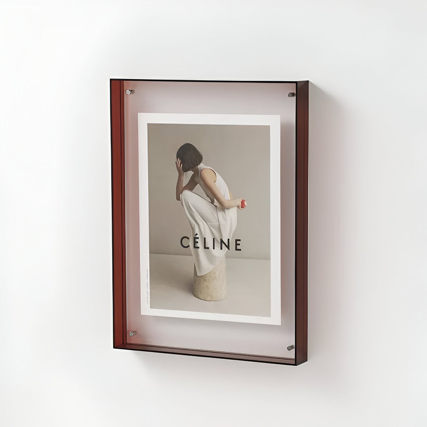 Modern Acrylic Picture Frame With Transparent Design