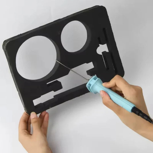 Electric foam cutter - effortlessly tight foam cuts